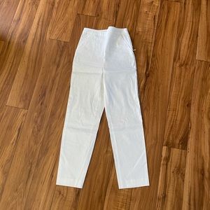 Bebe white pants, Sz 2